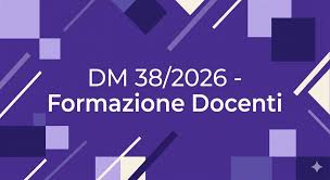 DM 38 Formazione docenti.